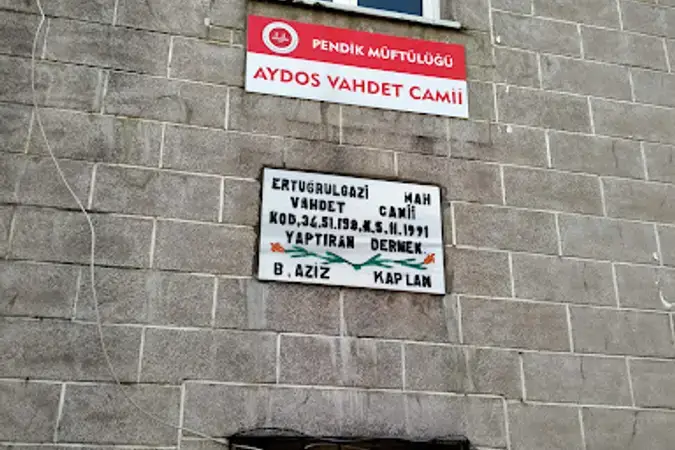 Aydos Vahdet Cami kapak fotoğrafı