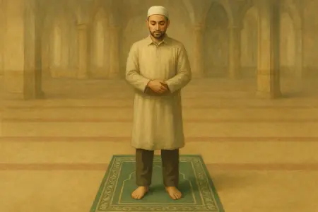 Namazda Kıyamda Ayaklar Arası Mesafe Nasıl Olmalı?